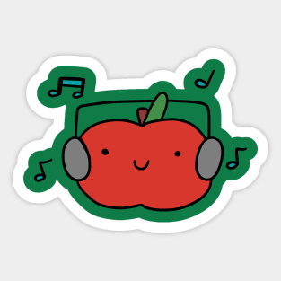 Apple Headphones Sticker